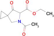 Ethyl 5-acetyl-7-oxo-5-azaspiro[2.4]heptane-6-carboxylate