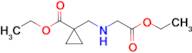 Ethyl 1-((2-ethoxy-2-oxoethylamino)methyl)cyclopropanecarboxylate