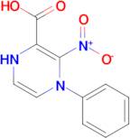 3-Nitro-4-phenyl-1,4-dihydropyrazine-2-carboxylic acid