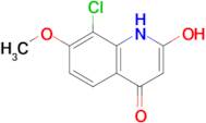 8-chloro-2-hydroxy-7-methoxy-1,4-dihydroquinolin-4-one