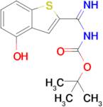 tert-Butyl ((4-hydroxybenzo[b]thiophen-2-yl)(imino)methyl)carbamate