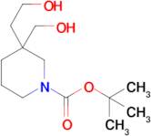 tert-Butyl 3-(2-hydroxyethyl)-3-(hydroxymethyl)piperidine-1-carboxylate