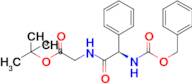 (R)-tert-butyl 2-(2-(benzyloxycarbonylamino)-2-phenylacetamido)acetate