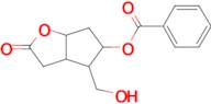 4-(Hydroxymethyl)-2-oxohexahydro-2H-cyclopenta[b]furan-5-yl benzoate