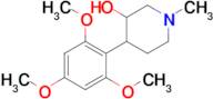 1-Methyl-4-(2,4,6-trimethoxyphenyl)piperidin-3-ol