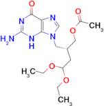 (2R)-2-[(2-amino-6-oxo-6,9-dihydro-3H-purin-9-yl)methyl]-4,4-diethoxybutyl acetate