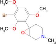 6-(3-Bromo-2,4,6-trimethoxyphenyl)-3-methyl-7-oxa-3-azabicyclo[4.1.0]heptane