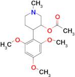 1-Methyl-4-(2,4,6-trimethoxyphenyl)piperidin-3-yl acetate