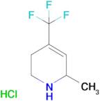 6-Methyl-4-(trifluoromethyl)-1,2,3,6-tetrahydropyridine hydrochloride