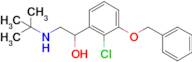 1-(3-(Benzyloxy)-2-chlorophenyl)-2-(tert-butylamino)ethanol