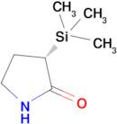 (S)-3-(trimethylsilyl)pyrrolidin-2-one