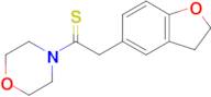 2-(2,3-Dihydrobenzofuran-5-yl)-1-morpholinoethanethione