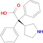 (S)-2,2-diphenyl-2-(pyrrolidin-3-yl)acetic acid