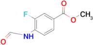 Methyl 3-fluoro-4-formamidobenzoate