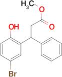 Methyl 3-(5-bromo-2-hydroxyphenyl)-3-phenylpropanoate