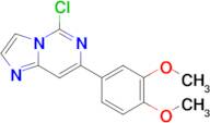 5-Chloro-7-(3,4-dimethoxyphenyl)imidazo[1,2-c]pyrimidine