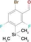 6-Bromo-2,4-difluoro-3-(trimethylsilyl)benzaldehyde