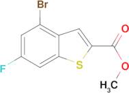 Methyl 4-bromo-6-fluorobenzo[b]thiophene-2-carboxylate