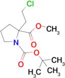 1-tert-Butyl 2-methyl 2-(2-chloroethyl)pyrrolidine-1,2-dicarboxylate