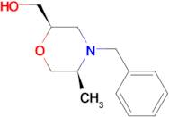 ((2R,5S)-4-benzyl-5-methylmorpholin-2-yl)methanol