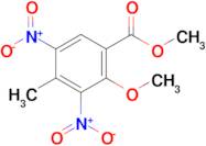 methyl 2-methoxy-4-methyl-3,5-dinitrobenzoate