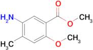 Methyl 5-amino-2-methoxy-4-methylbenzoate