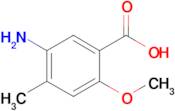 5-Amino-2-methoxy-4-methylbenzoic acid