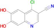 4-Chloro-6,7-dihydroxyquinoline-3-carbonitrile