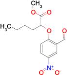 Methyl 2-(2-formyl-4-nitrophenoxy)hexanoate