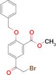 Methyl 2-(benzyloxy)-5-(2-bromoacetyl)benzoate