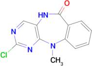 2-Chloro-11-methyl-5H-benzo[e]pyrimido[5,4-b][1,4]diazepin-6(11H)-one