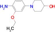 1-(4-Amino-3-ethoxyphenyl)piperidin-4-ol