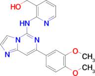 (2-(7-(3,4-Dimethoxyphenyl)imidazo[1,2-c]pyrimidin-5-ylamino)pyridin-3-yl)methanol