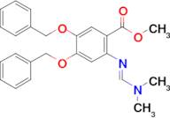 (E)-methyl 4,5-bis(benzyloxy)-2-((dimethylamino)methyleneamino)benzoate