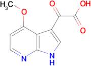 2-(4Methoxy-1H-pyrrolo[2,3-b]pyridin-3-yl)-2-oxoacetic acid