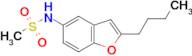 N-(2-Butylbenzofuran-5-yl)methanesulfonamide