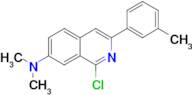 1-Chloro-N,N-dimethyl-3-m-tolylisoquinolin-7-amine