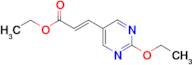 (E)-ethyl 3-(2-ethoxypyrimidin-5-yl)acrylate