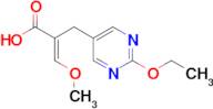 (E)-2-((2-ethoxypyrimidin-5-yl)methyl)-3-methoxyacrylic acid