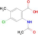 2-Acetamido-4-chloro-5-methylbenzoic acid
