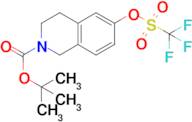 tert-Butyl 6-(trifluoromethylsulfonyloxy)-3,4-dihydroisoquinoline-2(1H)-carboxylate