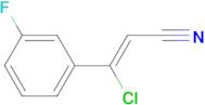 (Z)-3-chloro-3-(3-fluorophenyl)acrylonitrile