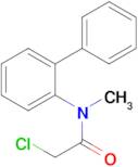 N-(biphenyl-2-yl)-2-chloro-N-methylacetamide