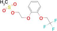 2-[2-Trifluoroethoxyphenoxy]ethyl methanesulfonate