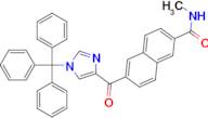 N-methyl-6-(1-trityl-1H-imidazole-4-carbonyl)-2-naphthamide