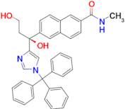 (S)-6-(1,3-Dihydroxy-1-(1-trityl-1H-imidazol-4-yl)propyl)-N-methyl-2-naphthamide