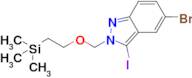 5-Bromo-3-iodo-2-((2-(trimethylsilyl)ethoxy)methyl)-2H-indazole