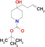 tert-Butyl 4-(but-3-enyl)-4-hydroxypiperidine-1-carboxylate