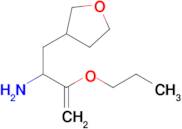 3-Propoxy-1-(tetrahydrofuran-3-yl)but-3-en-2-amine