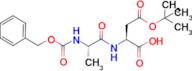 (S)-2-((S)-2-(((benzyloxy)carbonyl)amino)propanamido)-4-(tert-butoxy)-4-oxobutanoic acid